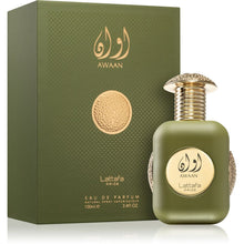 Încarcă imaginea în Galerie, Lattafa Pride Awaan Gold - Apa de Parfum Unisex 100ml
