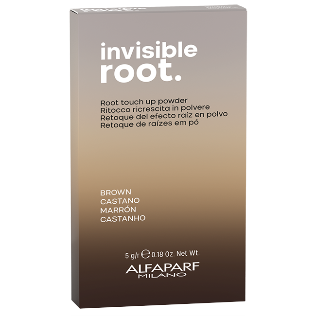 Alfaparf Milano Invisible Root Powder - Pudra Coloranta pentru Radacini Brown 5g