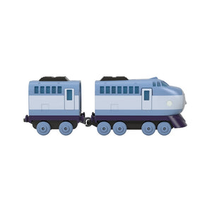 Fisher Price Thomas Locomotiva cu Vagon Push Along Kenji