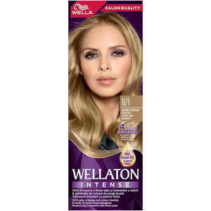 Wella Wellaton Intense 8/1 - Vopsea de Par Permanenta 110ml