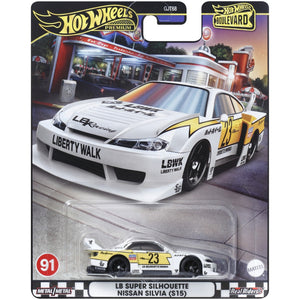 Hot Wheels Premium Boulevard Masinuta Metalica Lb Super silhouette Nissan silvia