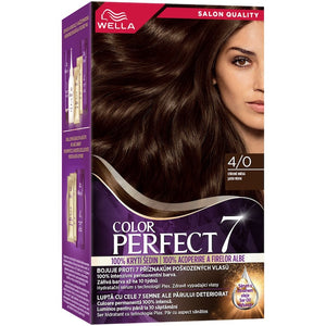 Wella Color Perfect 4/0 - Vopsea de Par Permanenta 135ml