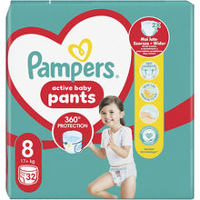 Încarcă imaginea în Galerie, Pampers Pants Jumbo Pack Nr 8 17+kg - Scutece 32buc
