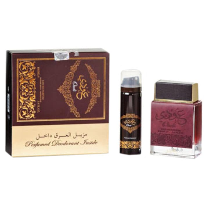 Ard Al Zaafaran Oudi 100ml + Deo 50ml - Apa de Parfum Pentru Barbati, Set Cadou