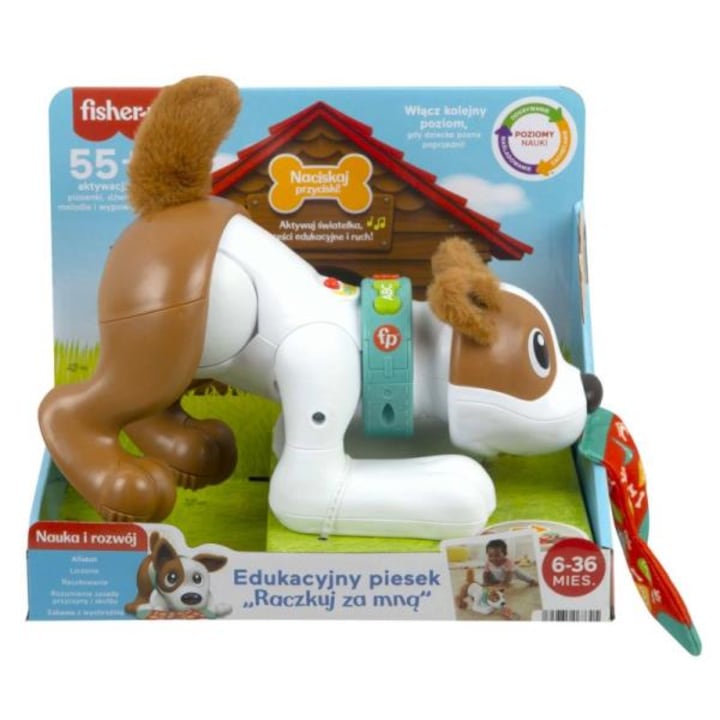 Fisher Price Catelus Crawl With Me 27cm