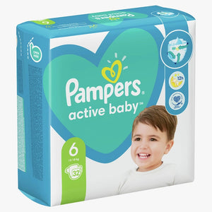 Pampers Active Baby Nr 6 13-18kg - Scutece 32buc