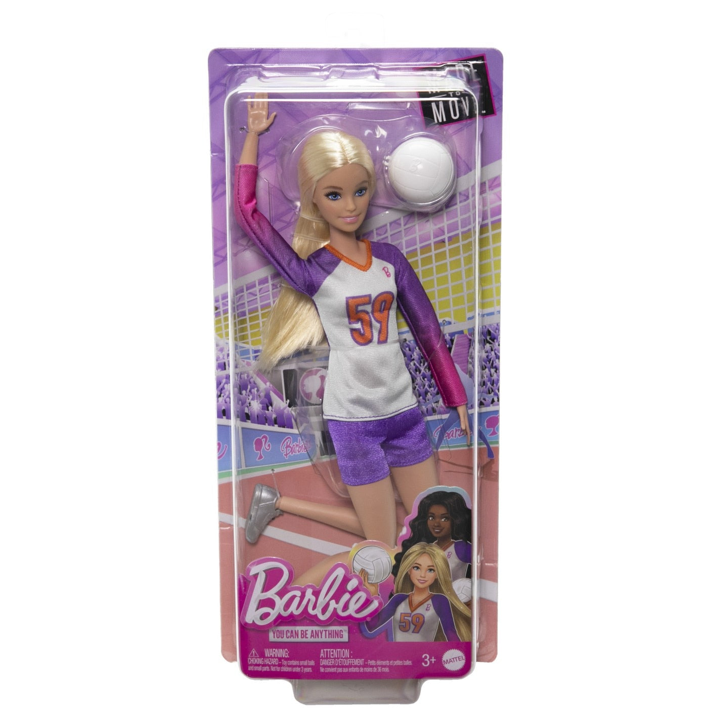 Barbie Papusa Voleibalista 33cm