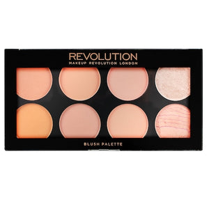 Makeup Revolution Ultra Blush Palette Hot Spice - Fard de Obraz