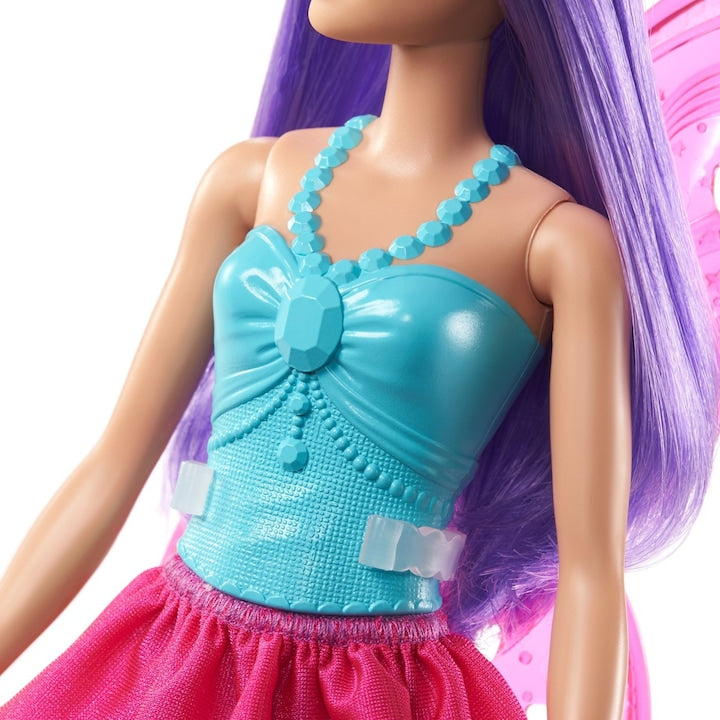 Barbie Papusa Zana cu Par Mov 33cm