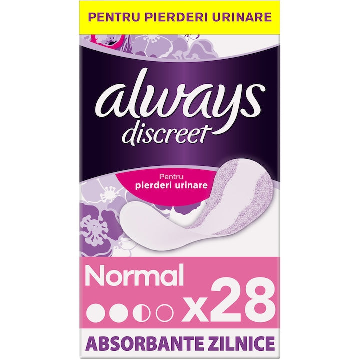 Always Discreet Normal - Absorbante Zilnice 28 buc