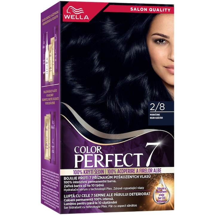 Wella Color Perfect 2/8 - Vopsea de Par Permanenta 135ml