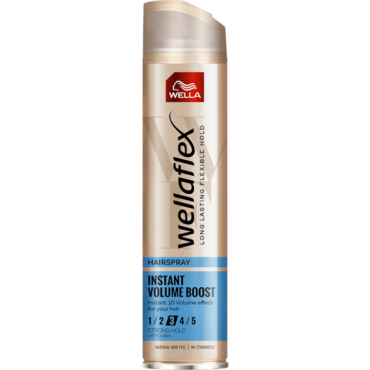 Wella Wellaflex Instant Volume Boost - Fixativ Fixare Foarte Puternica 250ml