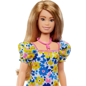 Barbie Papusa Fashionista Blonda cu sindrom Down