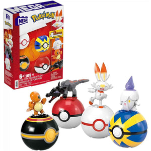 Pokemon Mega Set 4 Bile Echipa de Foc