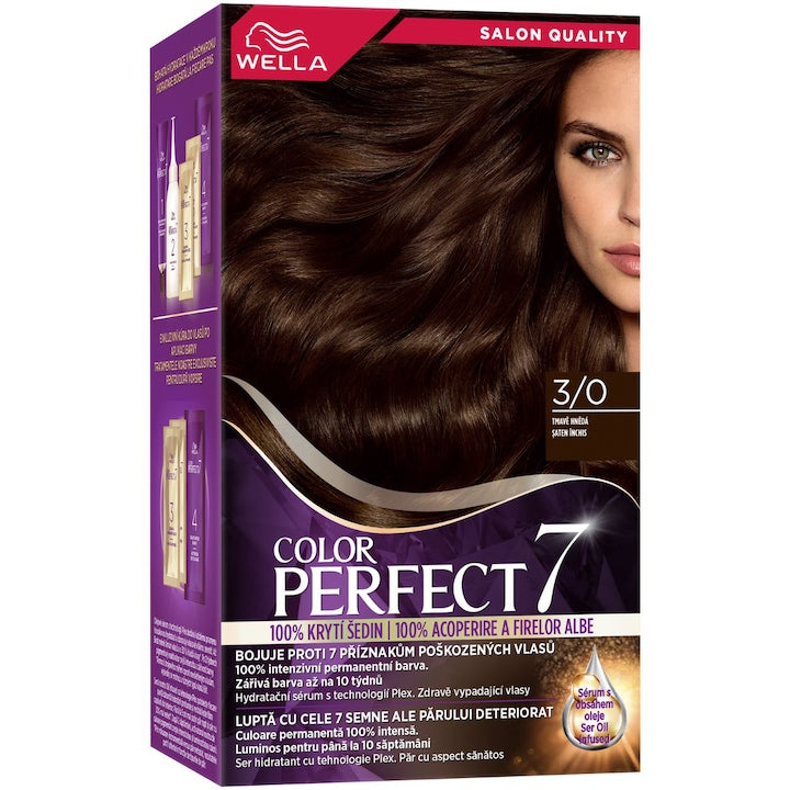 Wella Color Perfect 3/0 - Vopsea de Par Permanenta 135ml