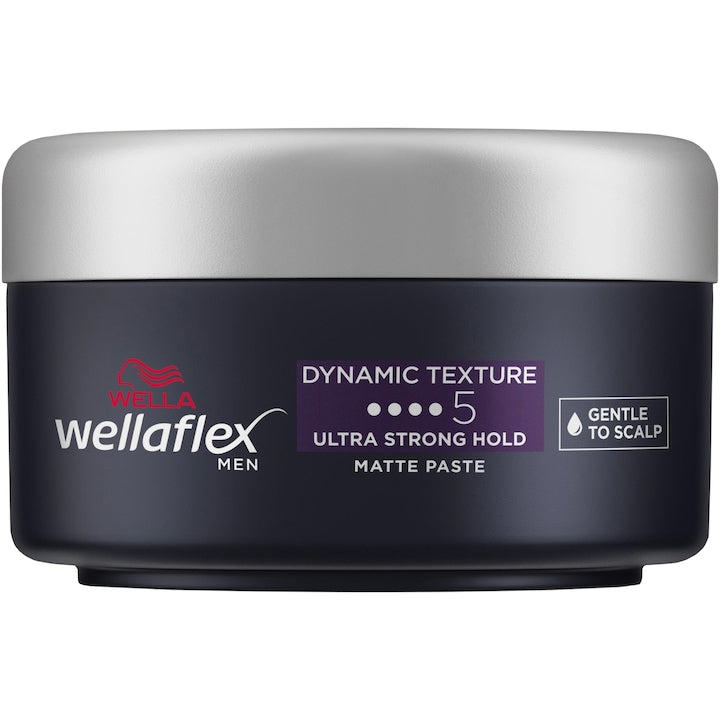 Wella Wellaflex Men Dynamic Texture 75ml  - Ceara de Par Fixare Ultra Puternica