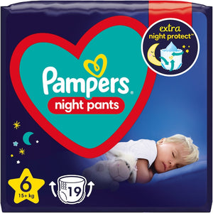 Pampers Night Pants Nr 6 15+kg - Scutece 19buc