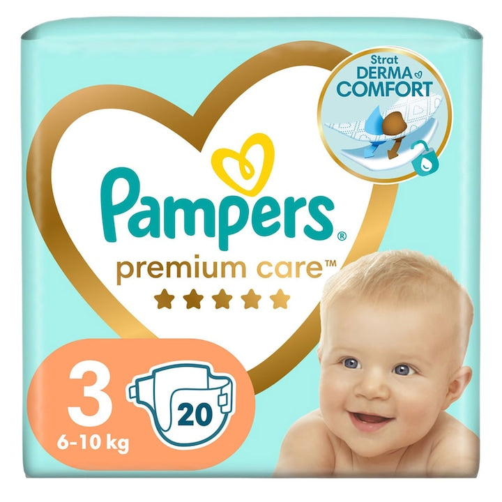 Pampers Pants Premium Care Nr 3 6-10kg - Scutece 20buc