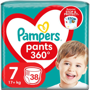 Pampers Pants Jumbo Pack Nr 7 17+kg - Scutece 38 buc