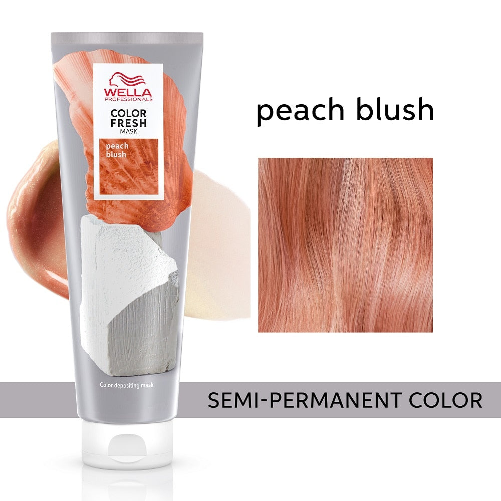 Wella Professionals Color Fresh Create Mask Peach 150ml - Masca cu Pigment Piersica - Beauty Lounge