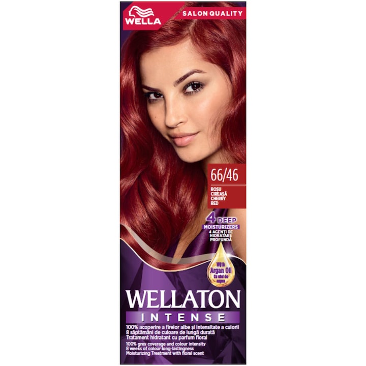Wella Wellaton Intense 66/46 - Vopsea de Par Permanenta 110ml – Beauty ...