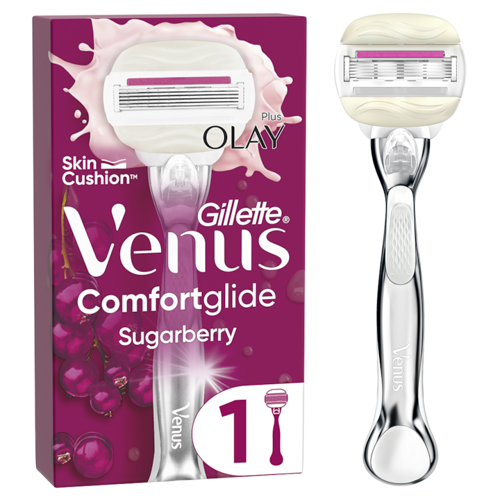 Gillette Venus Comfortglide Sugarberry - Aparat de Ras Pentru Femei