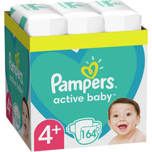 Încarcă imaginea în Galerie, Pampers Active Baby Nr 4 10-15kg - Scutece 164buc
