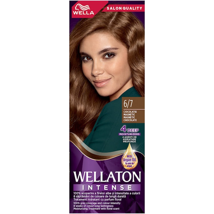 Wella Wellaton Intense 6/7 - Vopsea de Par Permanenta 110ml