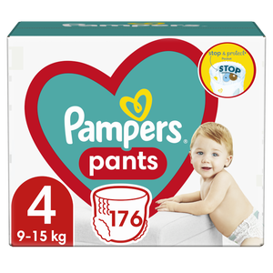 Pampers Pants Nr 4 9-15kg - Scutece 176buc