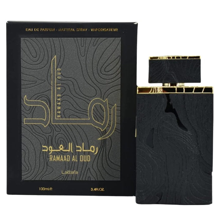 Lattafa Ramaad Al Oud 100ml - Apa de Parfum Pentru Barbati Lemnos-Afumat