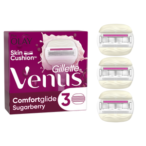 Gillette Venus Comfortglide Sugarberry - Rezerva Aparat de Ras 3 buc