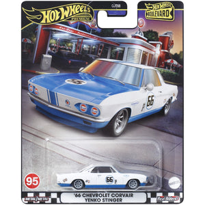 Hot Wheels Premium Boulevard Masinuta Metalica Chevrolet Corvair Yenko Stinger 66