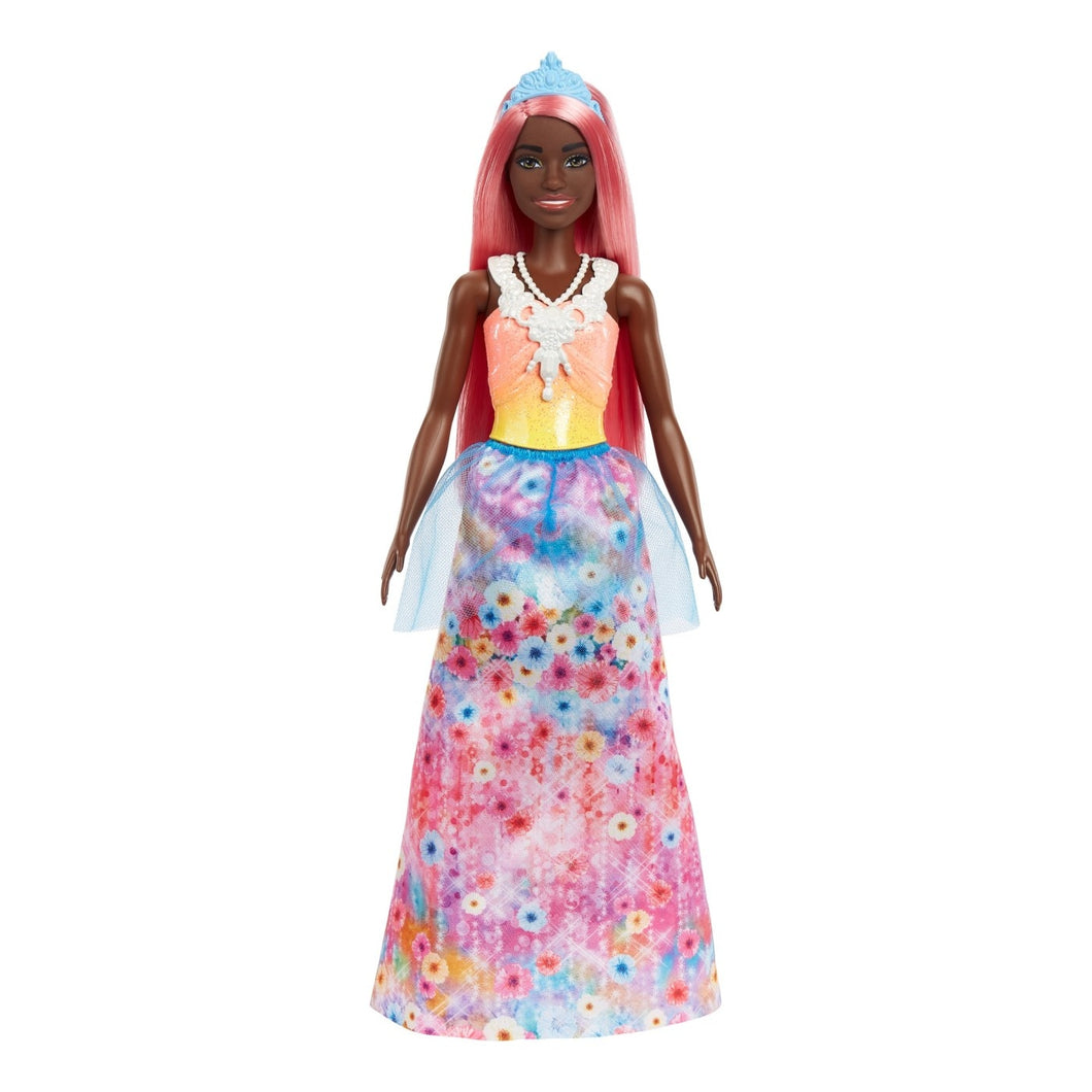 Barbie Dreamtopia Papusa Printesa cu Par Corai