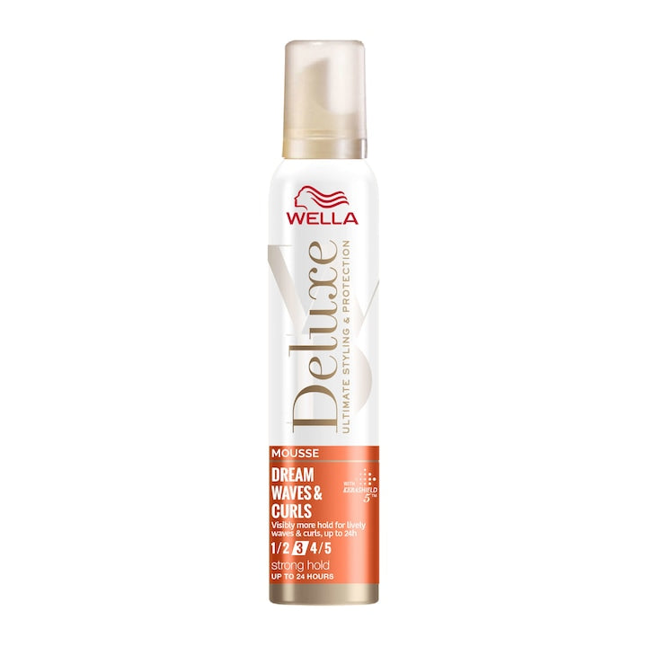 Wella Deluxe Dream Waves - Spuma cu Fixare Puternica 200ml