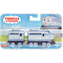 Încarcă imaginea în Galerie, Fisher Price Thomas Locomotiva cu Vagon Push Along Kenji
