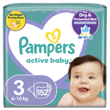 Încarcă imaginea în Galerie, Pampers Active Baby Nr 3 6-10kg - Scutece 152buc
