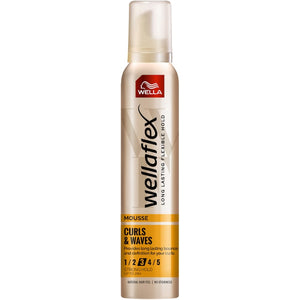 Wella Wellaflex Curls-Waves - Spuma cu Fixare Puternica 200ml