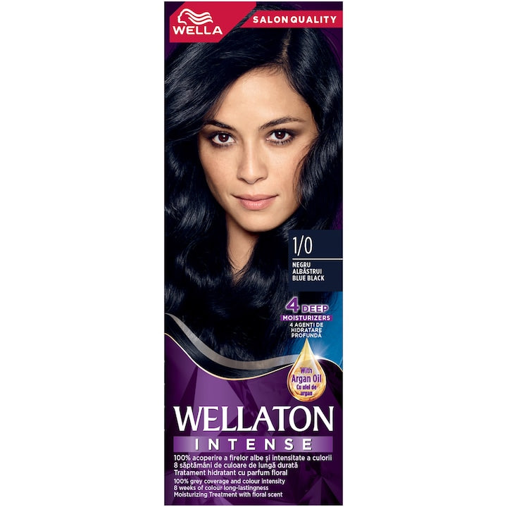 Wella Wellaton Intense 1/0 - Vopsea de Par Permanenta 110ml