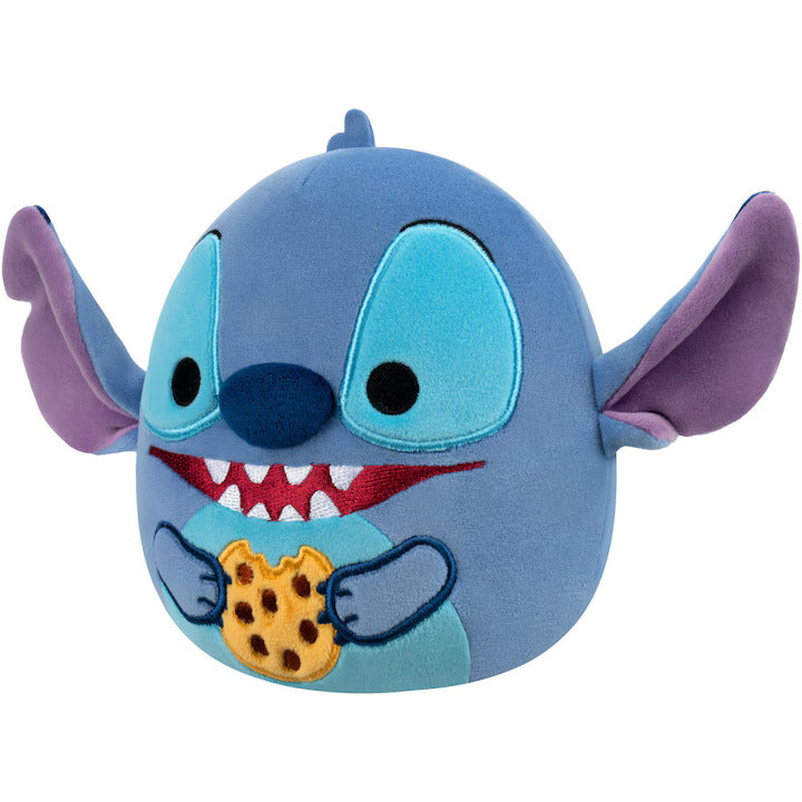 Squishmallows Disney Jucarie de Plus Stitch cu Cookie 17cm - Plus Moale Copii - Beauty Lounge