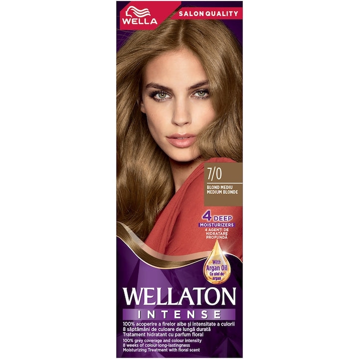 Wella Wellaton Intense 7/0 - Vopsea de Par Permanenta 110ml