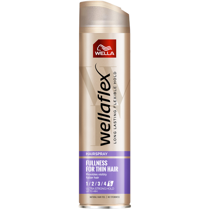 Wella Wellaflex Fullness For Thin Hair - Fixativ Fixare Ultra Puternica 250ml - Beauty Lounge