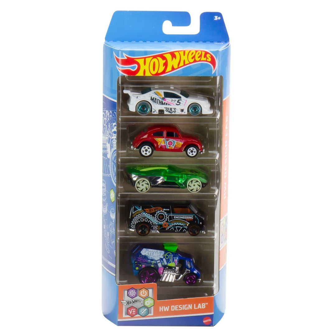 Hot Wheels Set 5 Masini Design Lab