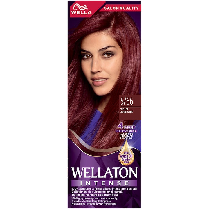 Wella Wellaton Intense 5/66 - Vopsea de Par Permanenta 110ml