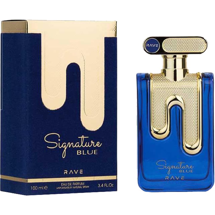 Rave Signature Blue - Apa de Parfum Pentru Barbati 100ml