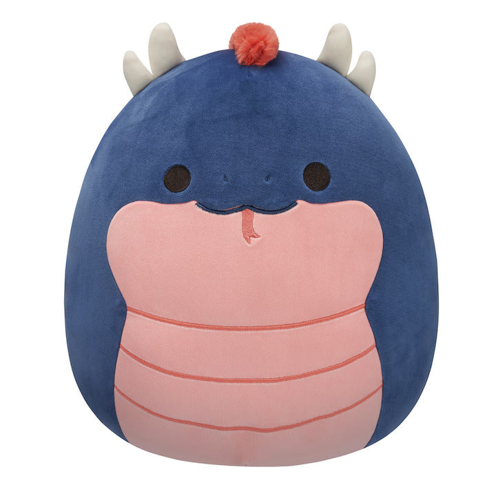 Squishmallows Jucarie de Plus Serpisorul Cian 30cm - Plus Moale Pentru Copii