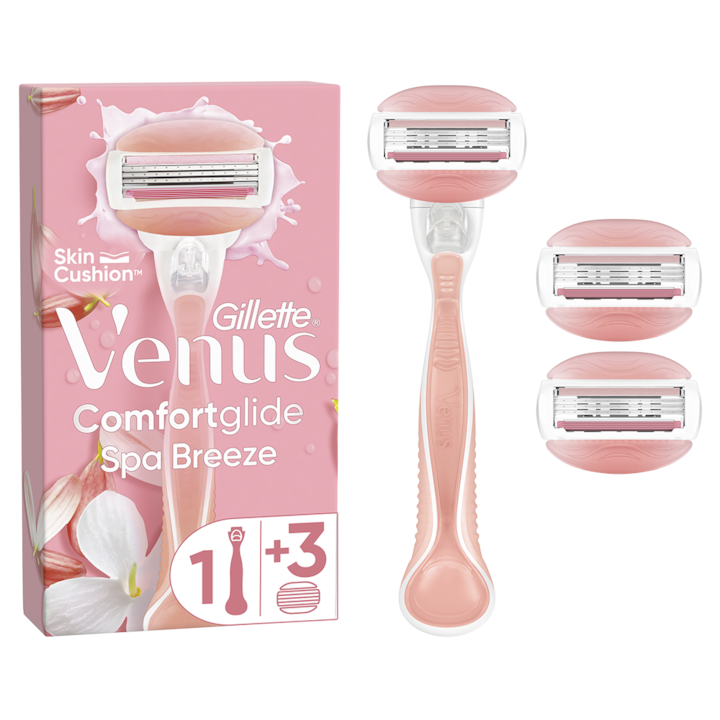 Gillette Venus Breeze Spa - Aparat de Ras cu 3 Rezeve