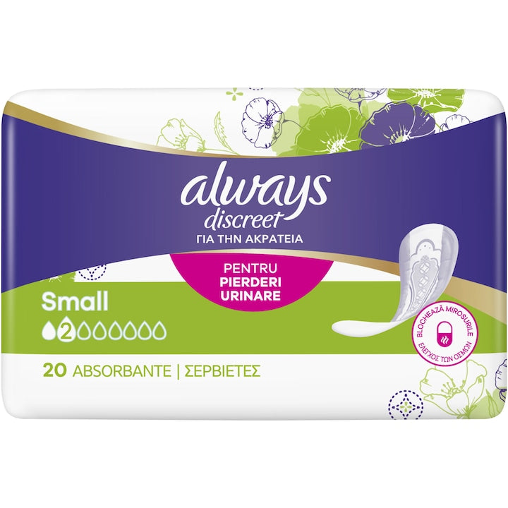 Always Discreet Pads Small - Absorbante 20 buc
