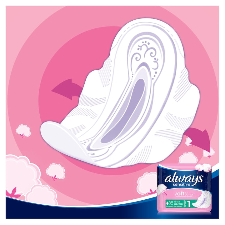 Always Sensitive Normal - Absorbante 10 buc