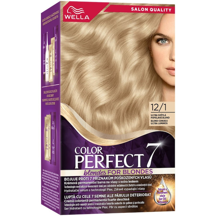 Wella Color Perfect 12/1 - Vopsea de Par Permanenta 135ml