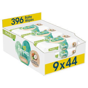 Pampers Harmonie Coco 9x44buc - Servetele Umede 396buc